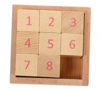 VICASKY Dinosaur Building Blocks Toy for Boys and Girls 6-Sided Animal Puzzle Wooden Educational Toy for Preschool Learning Interactive Dinosaur Cube Puzzles for Boys and Girls