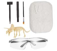 VICASKY Dinosaur Excavation Kit Educational Digging Set with Realistic Skeleton Models and Tools for Boys Stem Archaeology Paleontology