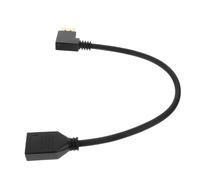 VICASKY Displayport Extension Cable Male to Female Hd Cord for Gaming Monitors Easy Installation Compatible and Laptops Right Angle Design
