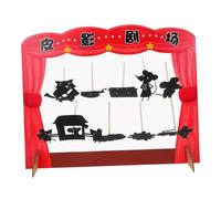 VICASKY DIY Chinese Shadow Puppet for Educational Sensory Play with Traditional Puppetry Tools Preschool Learning and Family Storytelling Theater Board Game