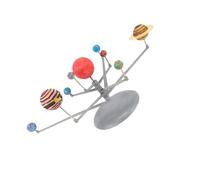 VICASKY DIY Educational Planetary Model for Stem Science with Rotating Solar System Planets Learning Kit for Boys and Developing Coordination and Intellectual Skills