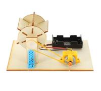 VICASKY DIY Hydropower Plant Electric Learning Kit for Ages Stem Science Education for Hydropower Assembly and Physics Experiment Stem Engineering Project