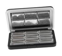 VICASKY DIY Magnetic Eyeshadow Storage Box Set Adjustable Blusher Lipstick Organizer Compartments for Travel and Makeup Artists