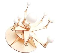 VICASKY DIY Solar System Model Kit for Boys and Girls Educational STEM Toys Planet Models Unfinished Wood Craft for Science Experiments for Home Learning and Classroom Activities