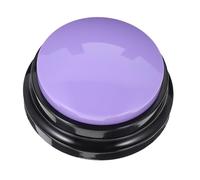 VICASKY Dog Communication Button Talking Button for Dogs Interactive Pet Voice Recorder Training Aid Purple Behavior and Speech Training