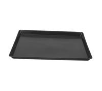 VICASKY Dog Crate Tray Replacement Leakproof Plastic Bottom Tray for Pet Cages Easy to Clean Design for Small Dogs Rabbits and Birds Black