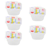 VICASKY Doll Diapers Reusable Baby Doll Accessories 5 Pack Simulation Diapers for 12 Inch Dolls Soft Cloth Nappies for Pretend Play Reborn Baby Supplies