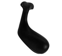 VICASKY Dolphin Tail Wall Hook Zinc Alloy Black 3.2x1.2 Inch Ocean Wall Organizer for Entryway Coat Towel Hat Robe Key Storage