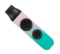VICASKY Double Kazoo Small Flute Musical Instrument Portable Kazoo Accessories for Beginner Adults Boys and Girls Performance Use in Music Class