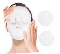 VICASKY Double-layer Thickened Face Caring Towel 2pcs White Hot Compress Facial Towel for Skin Hydration and Beauty Care Women Spa Use