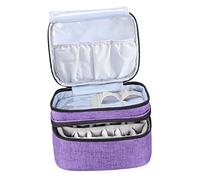 VICASKY Double Nail Polish Storage Bag Oxford Cloth Essential Oil Carrying Case