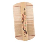 VICASKY Double Sided Bamboo Comb for Men Women Pets Fine Tooth Design for Gentle Scalp Care Dandruff Removal Ultradense Teeth for Grooming Massage for Dogs