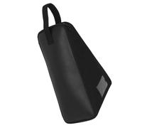 VICASKY Drum Pedal Travel Bag Black PU Leather Bass Pedal Case Waterproof Storage Padded Carrying Bag for Single Accessories