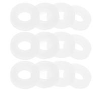 VICASKY Drum Resonance Snare White for Plastic Washers 100pcs Immaculate Sound Output Minimize Kit Accessories and Musicians Percussionists