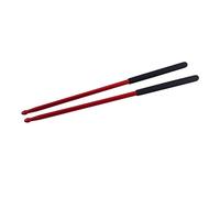 VICASKY Drum Sticks and Anti-rust Aluminium Alloy Drumstick Strong Design to Increase Speed Dark Red for Drum Pad Practicing Drummer Exercises Suitable for Drummers