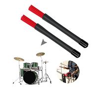 VICASKY Drumstick for Percussion Instruments Durable Drum Stick for Jazz Rock and Acoustic Music Lovers Skid Grip Red Color Reliable and Safe for All Drummers