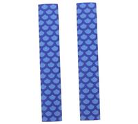 VICASKY Drumstick Protective Covers Non-slip Sleeve Blue Fish Scale Pattern Grip for Percussion Instrument Accessories Suitable for Drumsticks and Snare Drum Use