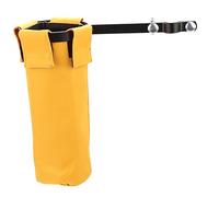VICASKY Drumstick Storage Bag Portable Canvas Holder for Drum Sticks and Mallets Yellow for Drummers The Go