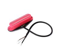 VICASKY Dual Coil 4-wire Humbucker Guitar Pickup Replacement Set Pink Shell Neck Pickup for Electric Guitars for Rock and Studio Use