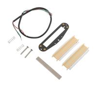 VICASKY Dual Hot Rail Guitar Pickups Mini Sized Humbucker with Noise Reduction for Fender ST Electric Guitar 1 Set Plastic Metal Upgrade