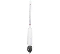 VICASKY Dual Scale Alcohol Hydrometer 0-100% for Accurate Alcohol Measurement Professional Glass Tester for Wine and Liquor Essential Distilling Supplies for Beginners and Enthusiasts