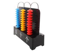 VICASKY Educational Counting Tool and Stable Base and Three-tier Sliding Structure Plastic and Metal Material, Boosts Interactivity and Place Value Visualization for Teachers for Early