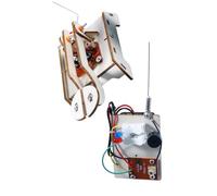 VICASKY Educational DIY Telegraph Model Kit with Transmitter and Receiver Science Experiment for Stem Learning for Communication and Bonding