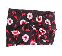 VICASKY Elastic Bloody Eyeball Halloween Headband for Women 1 Pack Comfortable Knotted Hair Accessories for Halloween Parties and Festivals