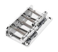 VICASKY Electric Bass Tailpiece Hard Tail Bridge String Fixed Top Load Bass Bridge Replacement for Guitar and Different Music Styles