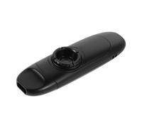 VICASKY Electric Kazoo Adjustable Tone, Professional Small Plastic Kazoo Instrument for Adults and Beginners, Versatile Musical Whistle Suitable for Guitar, Ukulele, Violin Practice, Obsidian Black