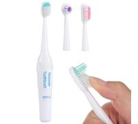 VICASKY Electric Toothbrush for Traveling Random Color Lightweight and Waterproof Plastic Portable Brush Safe and Gentle on Teeth and Gums for Pets for Dogs and Cats