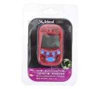 VICASKY Electronic Metronome Mini Universal Practice Instrument Close-Fitting Back Clip Pull-Out Battery Compartment for Piano Guitar Violin Saxophone Flute Drum Running Dancing Red