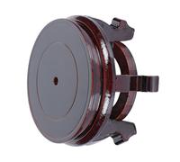 VICASKY Elegant Solid Wood Round Vase Stand for Centerpieces Stable Flower Display Holder for Indoor Home Decor Base for Flowerpots Fish Tanks and Craft Displays
