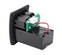 VICASKY Eq Sound Pick-up E-4t Four Stage Acoustic Classical Guitar Mic Folk Music Instrument Pickup with Preamp, Black, Suitable for Acoustic Electric Box Guitars