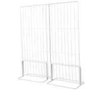 VICASKY Expandable Freezer Organizing Separator Mesh Shelf Divider for Refrigerator Plastic Fridge Divider for Neat Storage in Supermarkets and Ice Cream Shops Easy Installation