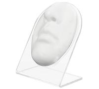VICASKY Face Model for Piercing Practice with Stand Realistic Nose and Mouth Display for Training Portable and Versatile Teaching Tool for Piercing Artists and Cosmetologists