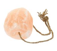VICASKY Farmhouse Salt Lick Block for Livestock Natural Pink Salt Brick Cows Deer Hanging Licking Treat for Animals Safe and Durable Supply