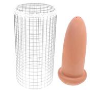 VICASKY Fish Breeding Cone Ceramic Spawning Cave with Smooth Surface for Egg Attachment Aquarium Fish Tank Ornament (23X11X11Cm)