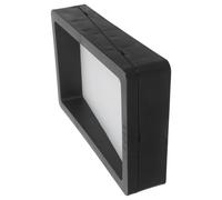 VICASKY Fish Tank Filter Mesh Screen Accessory for Aquarium Sump with 150 Mesh, Plastic Material, Efficiently Captures Debris and Fish Waste, Suitable for Home and Office Use, Black Colour
