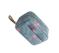 VICASKY Flamingo Makeup Bag Mini Portable Waterproof Cosmetic Bag for Women Travel Storage Pouch Zipper for Home and On-The-Go