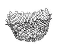 VICASKY Flexible Foldable Silicone Fishing Net Replacement Bag Tear-resistant Mesh with Rapid Drain for Big Fish Catching Easy-clean Angling Accessory