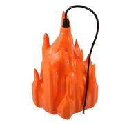 VICASKY Flickering LED Fire Lamp Cozy Flame Effect Light for Indoor Outdoor Decor for Camping Holiday Celebrations Easy Setup for Home Garden Use