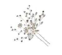 VICASKY Flower Leaf Bridal Hairpin Wedding Headdress Hairpin Accessories for Women Elegant