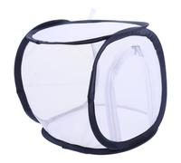 VICASKY Foldable Mesh Butterfly Habitat Cage for Garden and Indoor Use Transparent Pop Up Insect Enclosure with Sunlight Exposure for Caterpillar Rearing and Educational Observation