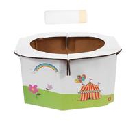 VICASKY Foldable Portable Toilet for Travel Camping and Outdoor Use Paper Toilet Design Easy Folding for Compact Storage for Boy Girl Boy Girl and Pregnant Women The Go