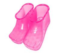 VICASKY Foot Soaking Shoes Pair Small Size 12.5cm Red High-top Foot Spa Soak Boots for Home Use for Relaxation