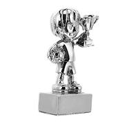 VICASKY Football Trophy Cup Silver Plated First Place Award Incentive for Sports Competitions Classroom Rewards Party Favors and Game Prizes