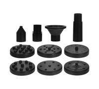 VICASKY Fountain Nozzle Heads Outdoor Accessories Solar Mini Pond Small Pump Water Solar-Powered Shower Spare Parts 3-Pack Birdbath Kit Replacement for Features