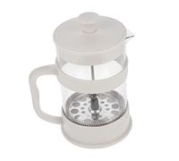 VICASKY French Style Glass Coffee Tea Maker Pot with Filter Borosilicate Teapot for Home Office Compact Design for Easy Pouring and Kitchen Enhancement