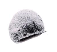 VICASKY Furry Microphone Windscreen Cover for Noise Reduction Material Fit for Various Microphones Easy to Install Protects against Wind and Moisture